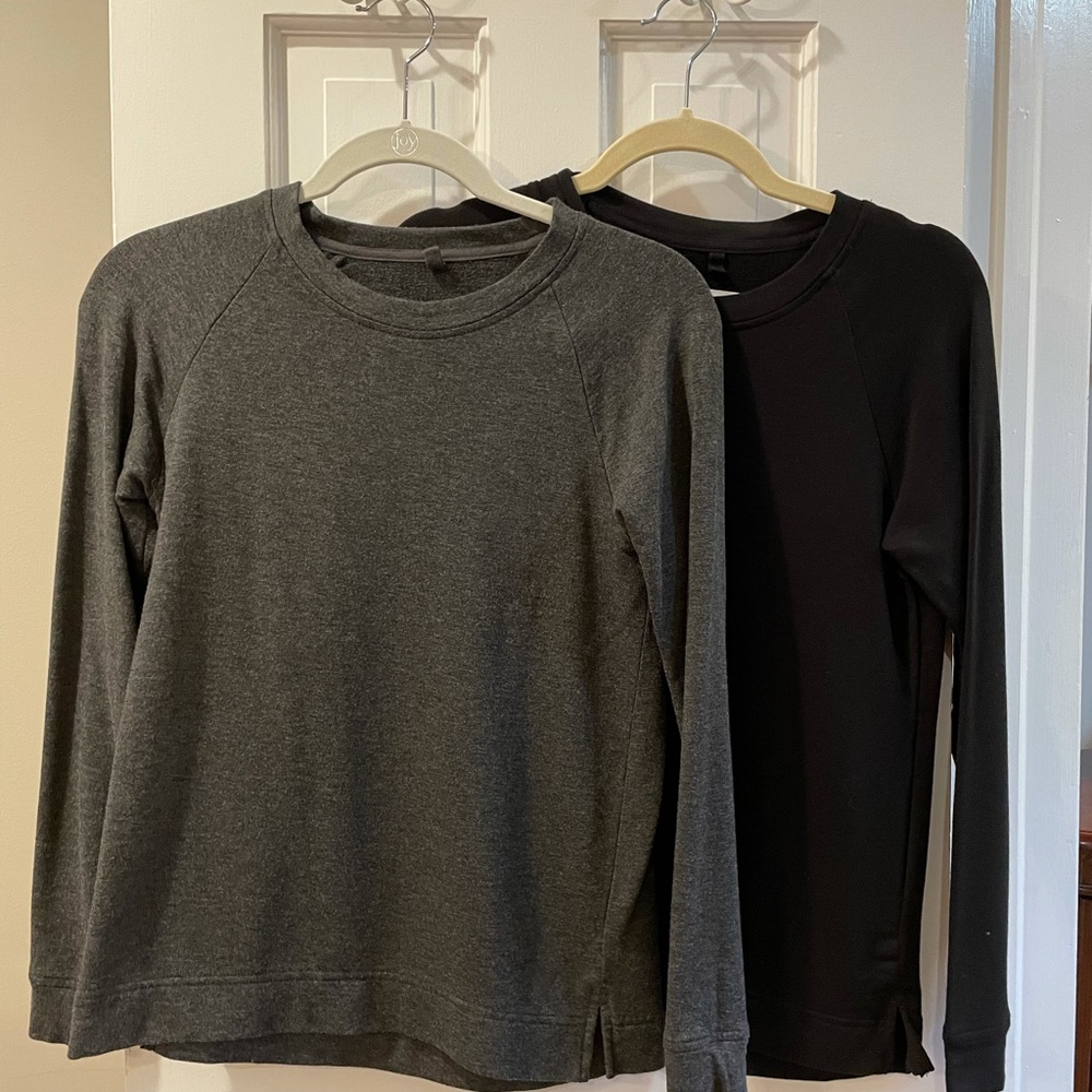 Lot of two NWOT Loft Lou and Grey XXSP sweatshirts.